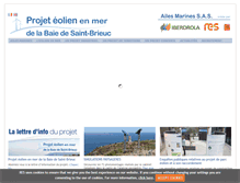 Tablet Screenshot of eolienoffshoresaintbrieuc.com